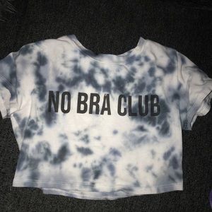 Tie dye crop top